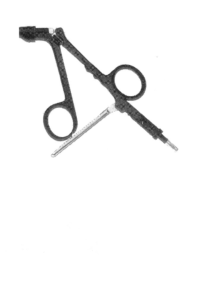 İZOLELİ ENDO  KAVRAMA FORSEPS M MODEL SAP ÇAP: 5MM L:43CM